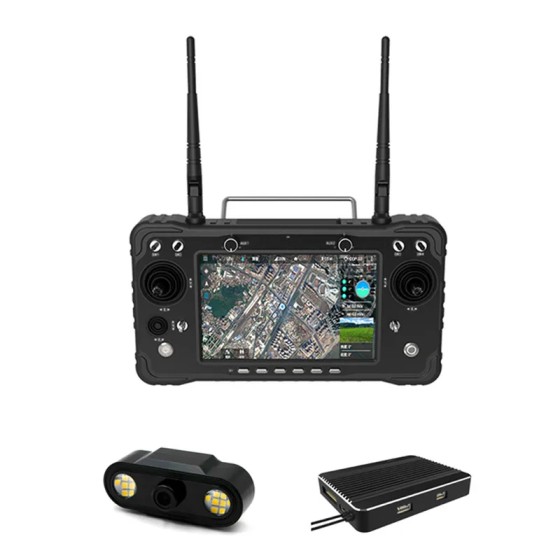 News SKYDROID H16 PRO 30km 108OP Digital Video Transmission + Data Transmission +Telemetry All in One Datalink W/ R16 Receiver